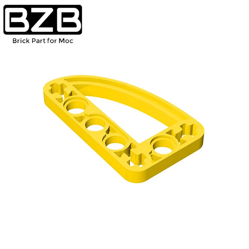 

BZB 10pcs MOC 32250 65714 High-Tech Liftarm Modified Beam 3 x 5L-Shape Compatible Assembles Building Block Parts DIY Kid Edu Toy