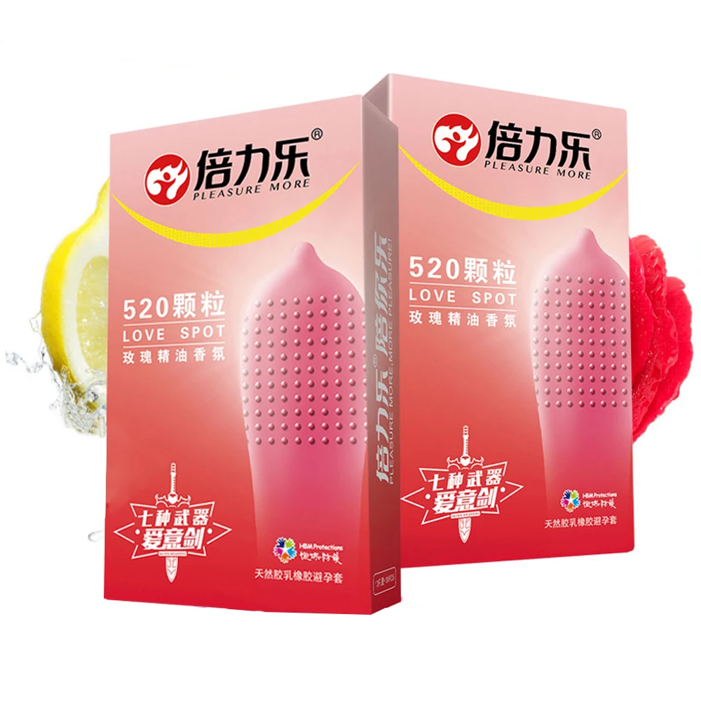 20Pcs Condoms Spot Natural Latex  G-Dot Super Soft Condom Intimate Sex Products Penis Sleeve Natural Rubber Sex Toys For Men