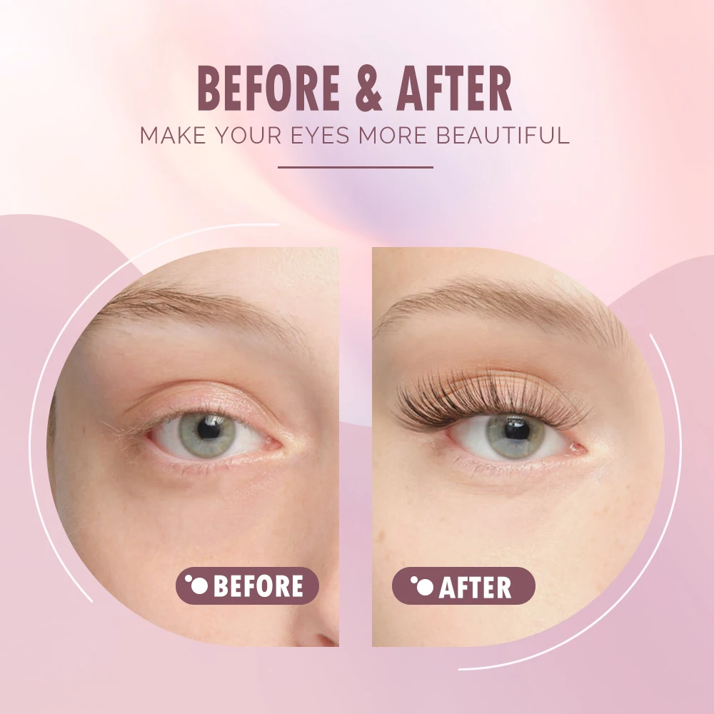 120 шт. пушистые ресницы для наращивания ETVITE