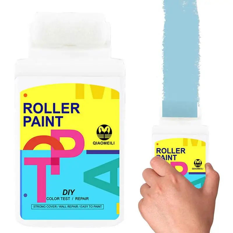 

Маленькая роликовая кисть для настенной краски, латексная краска, граффити, краска для ремонта стен, крем, роликовая кисть, паста, ролик
