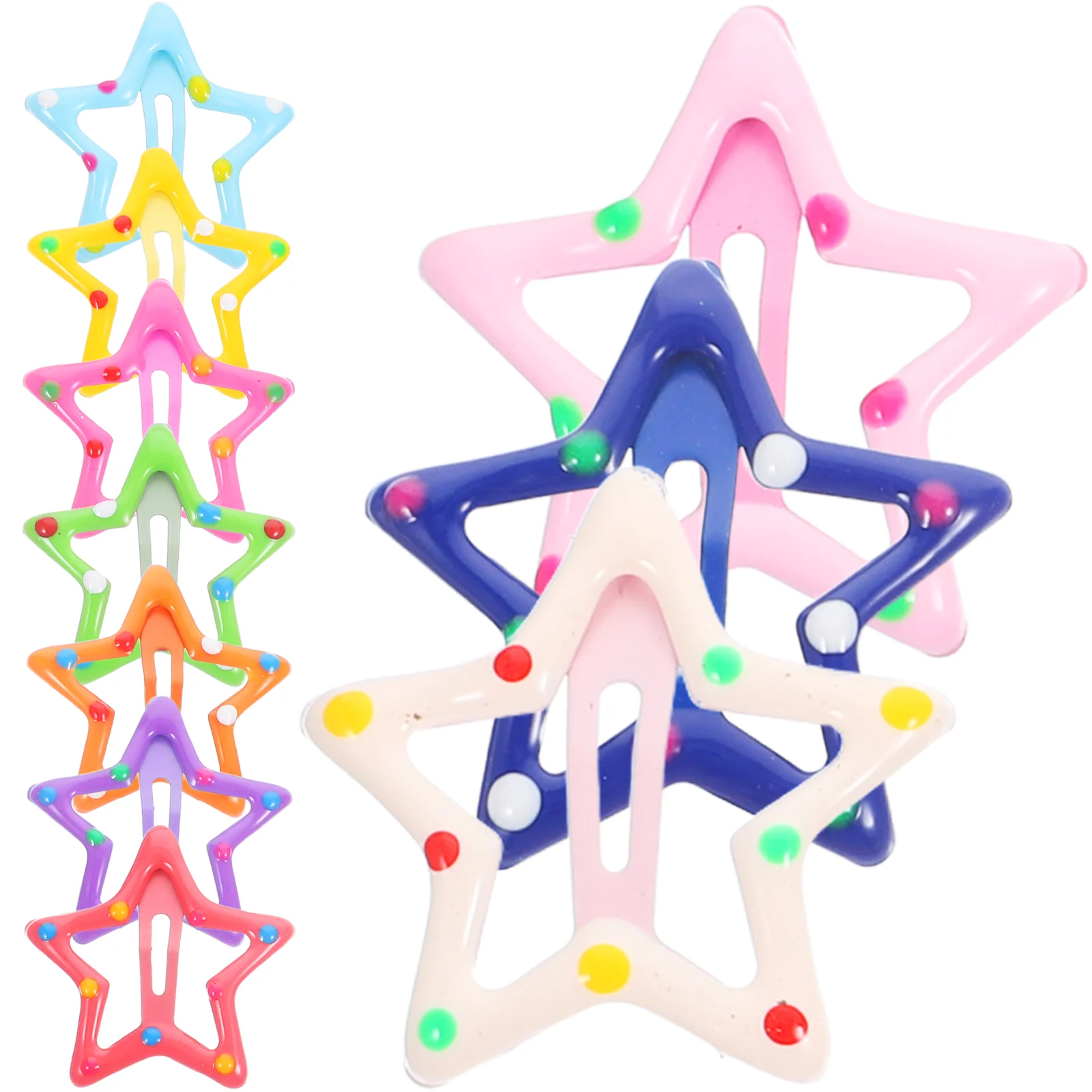 

Baby Hair Barrettes Decorative Clips Star Decorations Girls Accessories Toddler