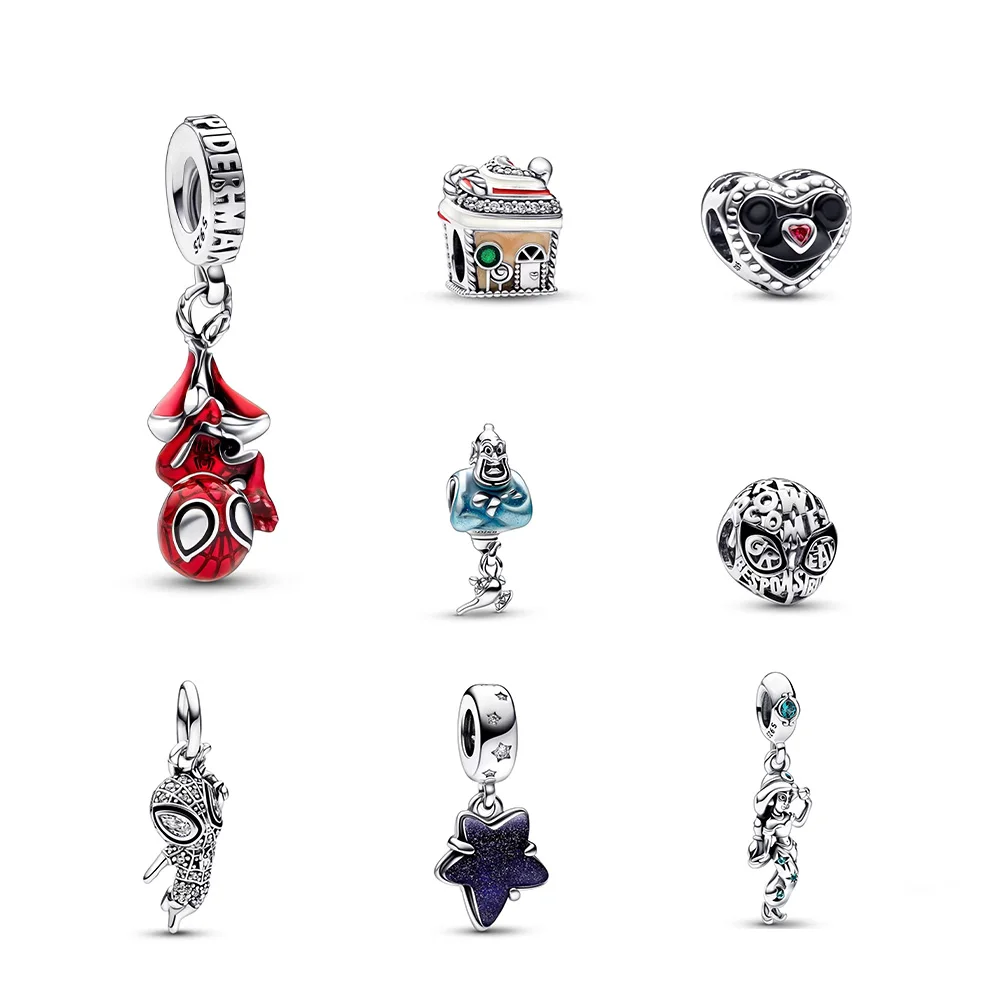 

Original Series Wholesale New Arrival Beads for Pandora Charms Bracelet Fashion Disney Spider Man Jewelry in Bulk Fit Gift SP012