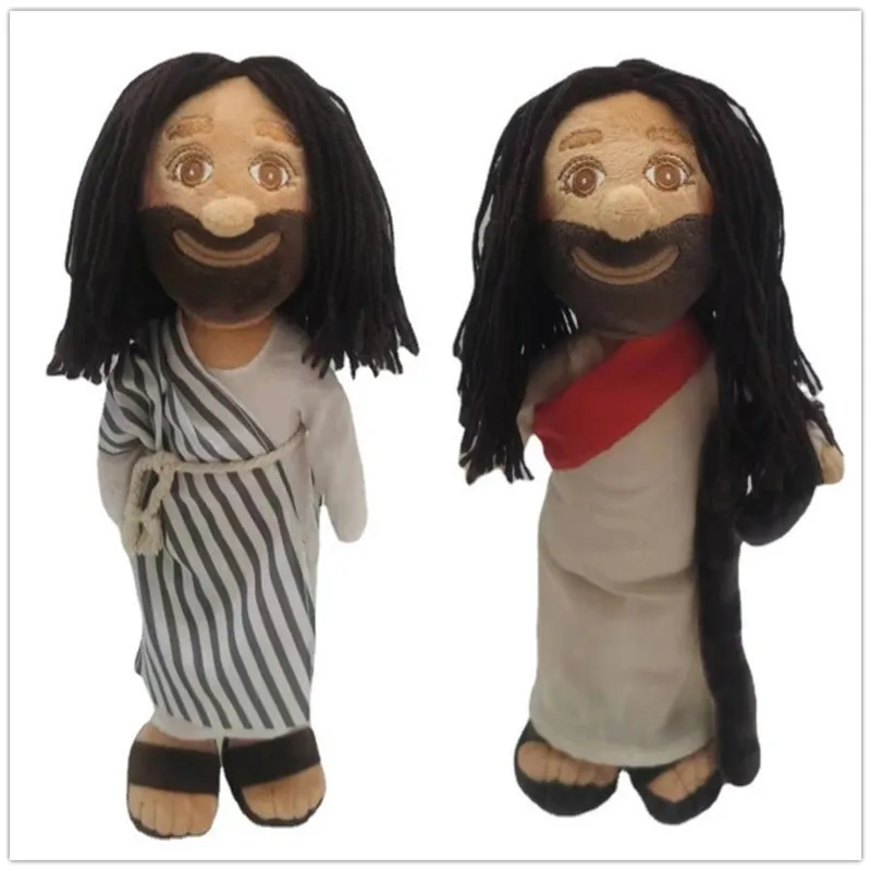 

My Friend Jesus Plush Doll Classic Jesus Plush Christ Religious Toy Savior with Smile Religious Party Favors Adult Toys