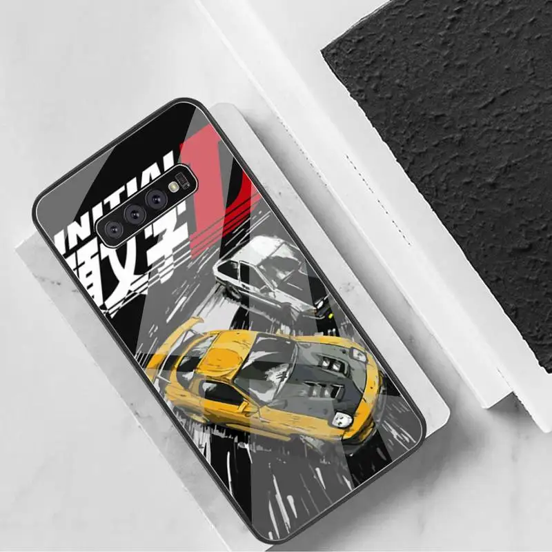 Чехол из закаленного стекла для Samsung S20 Plus S7 S8 S9 S10 Note 8 9 10 | Мобильные телефоны и