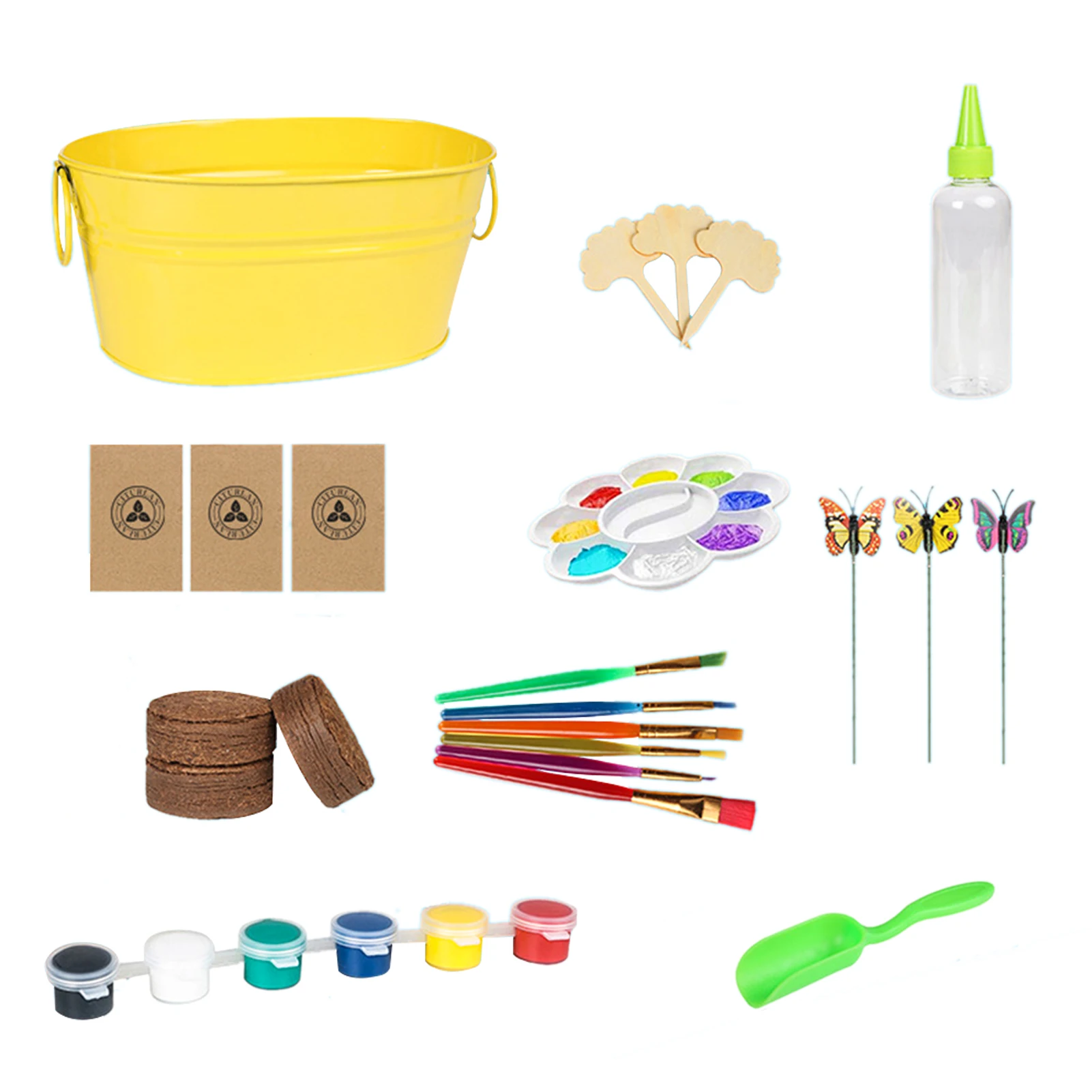 

Научное искусство, садоводство, обучающая игрушка, железный горшок, подарок, развивающие деревенские инструменты «сделай сам» для рисовани...