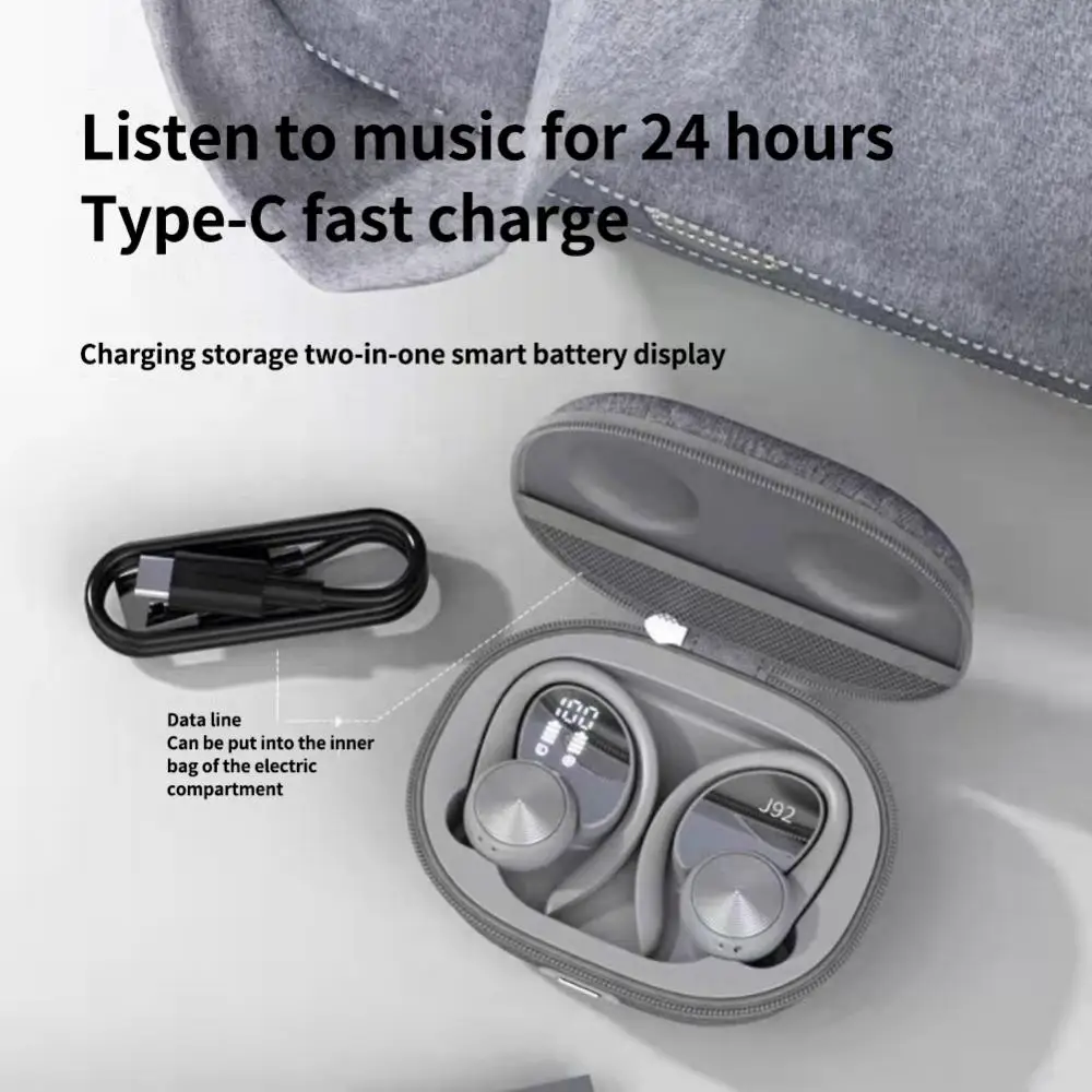 Новинка TWS R200 Bluetooth-наушники Беспроводные стереонаушники Спортивные наушники с