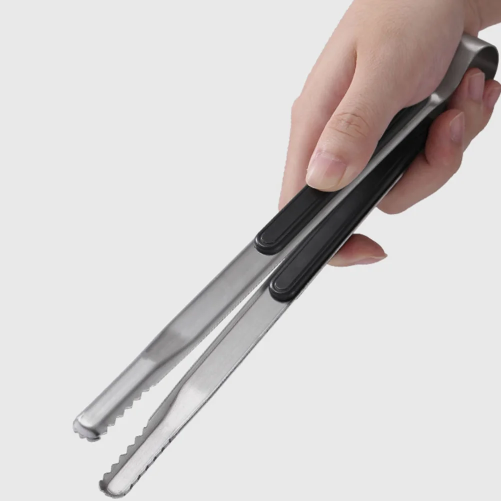 

4 Pcs Tweezers Forceps Cooking Clamp 430 Stainless Steel Professional Food Tong
