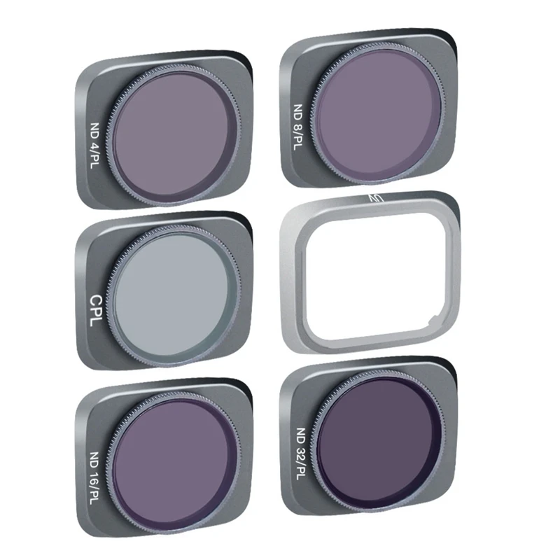 

For DJI Air 2S Drone Camera Lens ND Filter Sets CPL/UV/NDPL 4/8/16/32/ Combo Lens Filter Kit For DJI Mavic Air 2S