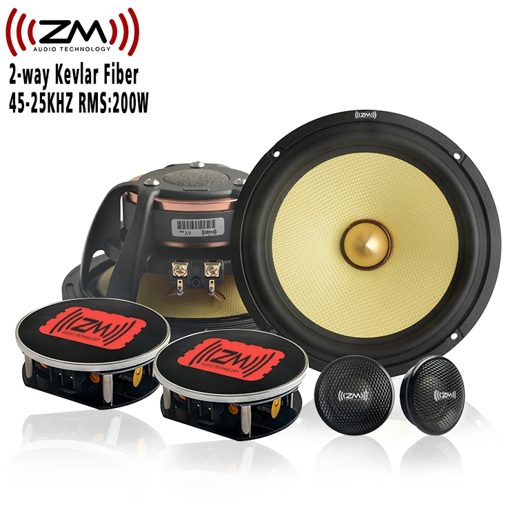 

Aluminum basket 4 ohm impedance 6.5'' audio speaker for car music system