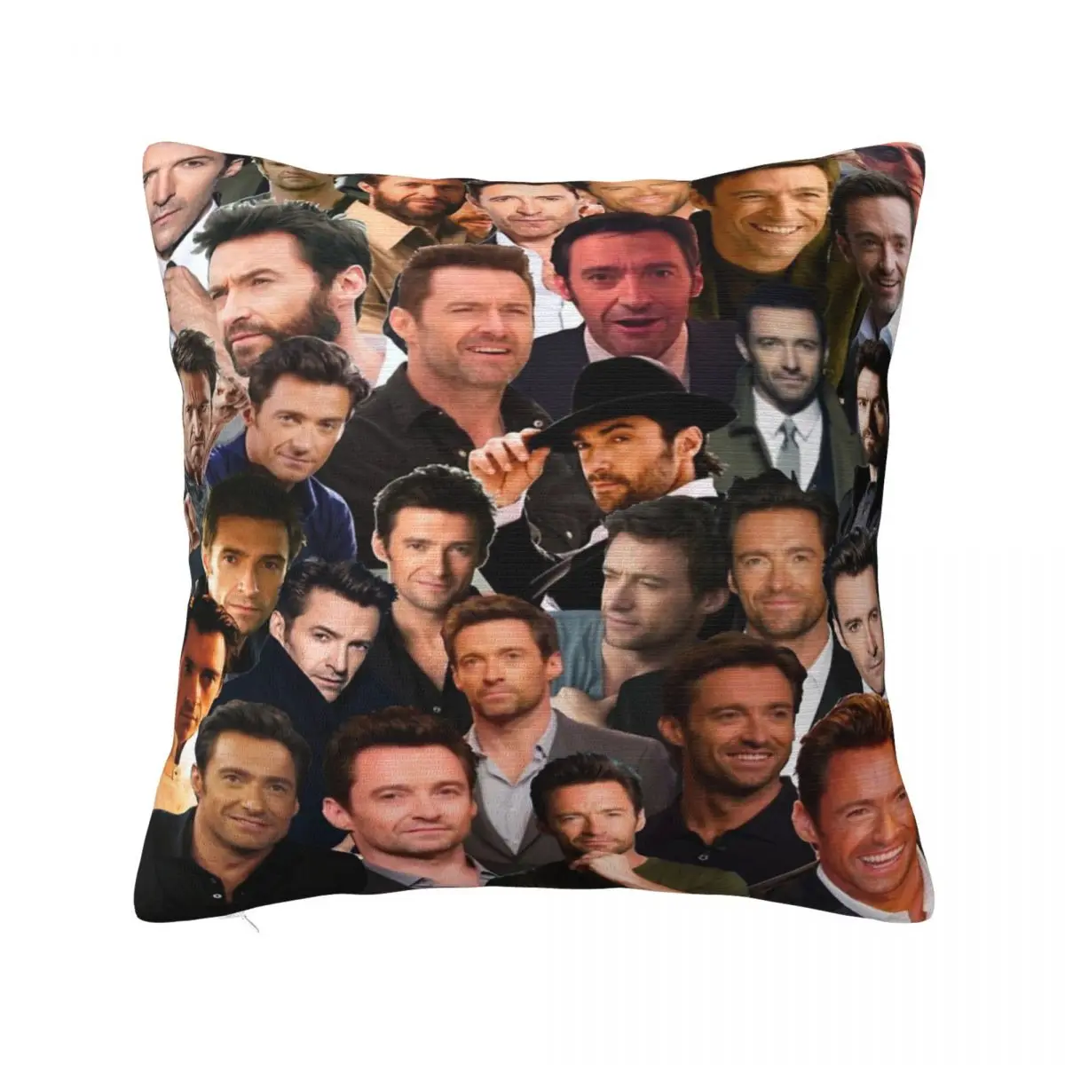 Хью Джекман фотоколлаж наволочка с принтом наволочки мягкий и милый декор для