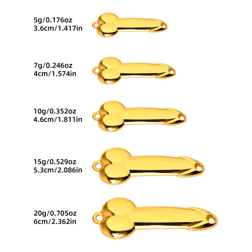 1 шт. Золотая Серебряная металлическая блесна для окуня и щуки искусственная