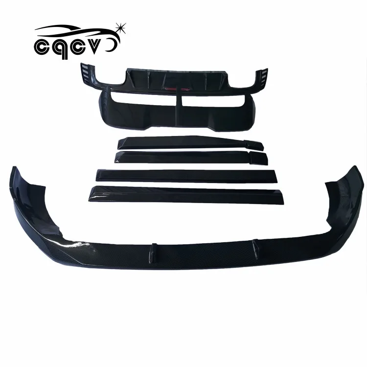 Tiges tiges Carbonfaser-Bodykit для i Q8 Front lippe Heck diffusor Seitens ch weller и беженец poiler Facelift