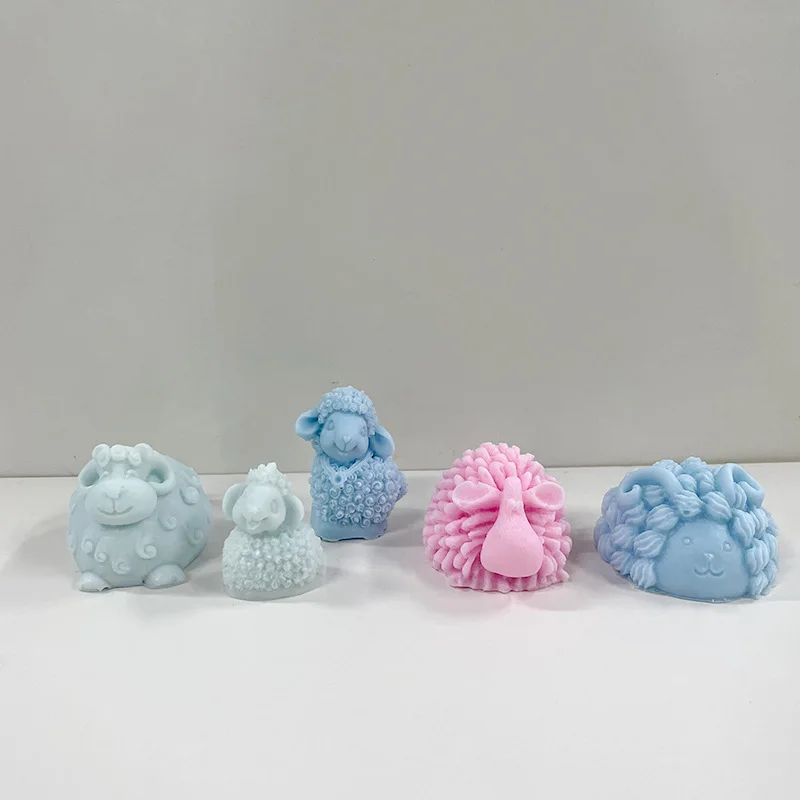 

3D Lamb Silicone Mold DIY Lamb Shape Baking Foundation Cake Decoration Mold