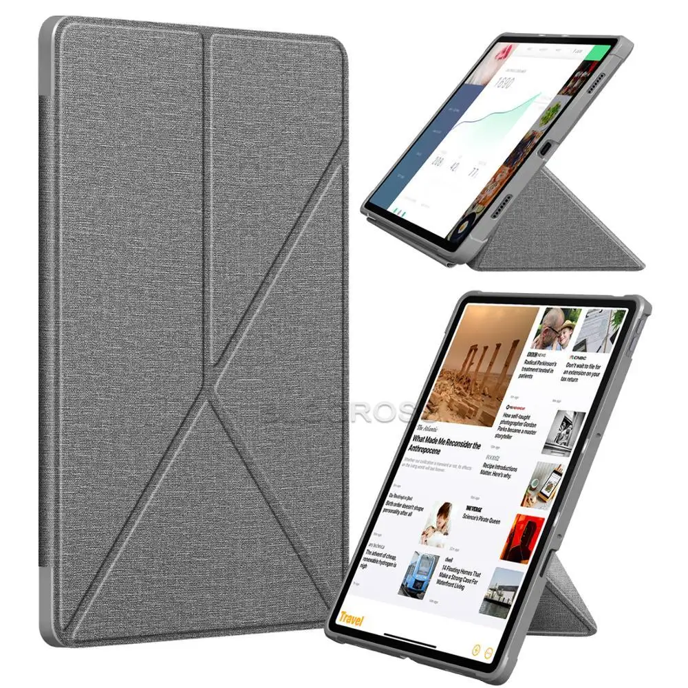 Чехол-подставка для Lenovo Tab P11 Pro Многофункциональный складной чехол с ручкой и