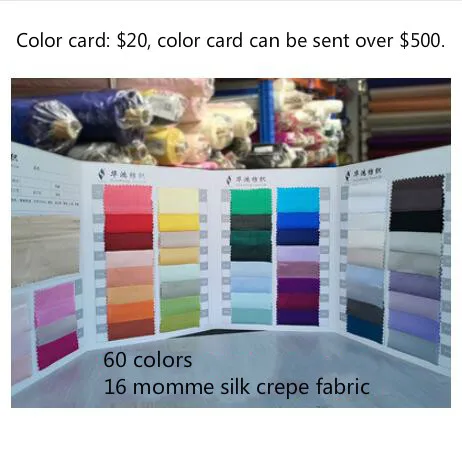 Solid Color Silk Crepe Satin Fabric For Dress Shirt Bedding Per Meter Width 114cm Clothing Cloth DIY Sewing HOT |