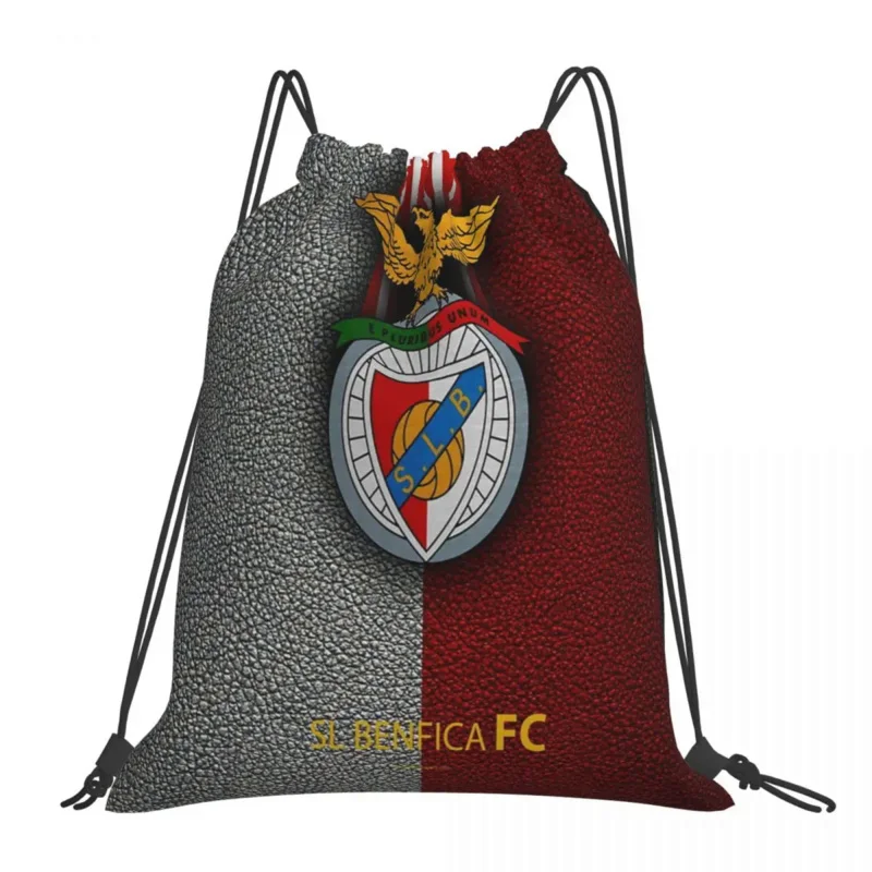 

Рюкзаки BENFICA FC, повседневные Портативные Сумки на шнурке, Сумка с карманами для мелочей, сумки для книг для мужчин и женщин, для школы