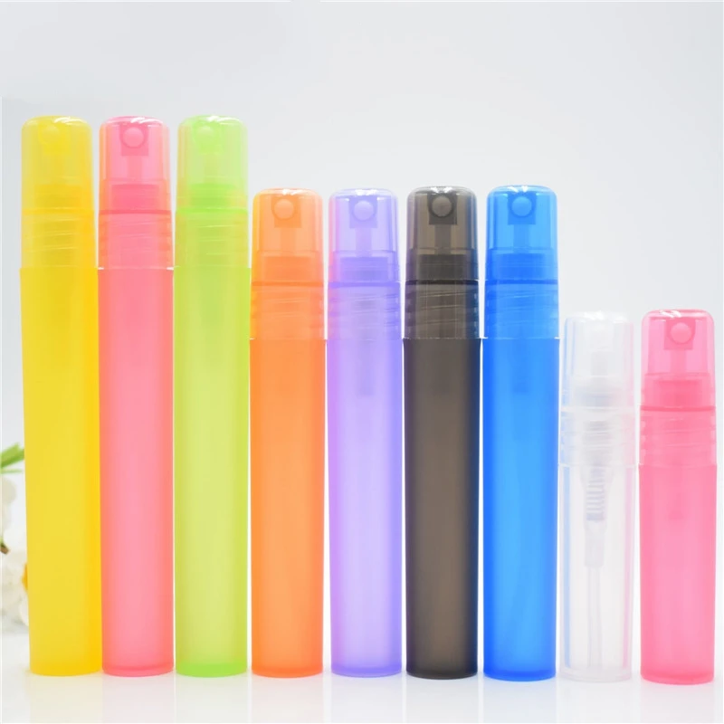 

1000pcs/lot 3ml 5ml 10ml Empty Translucence Plastic Spray Bottle Makeup Perfume Atomizer Refillable Bottles