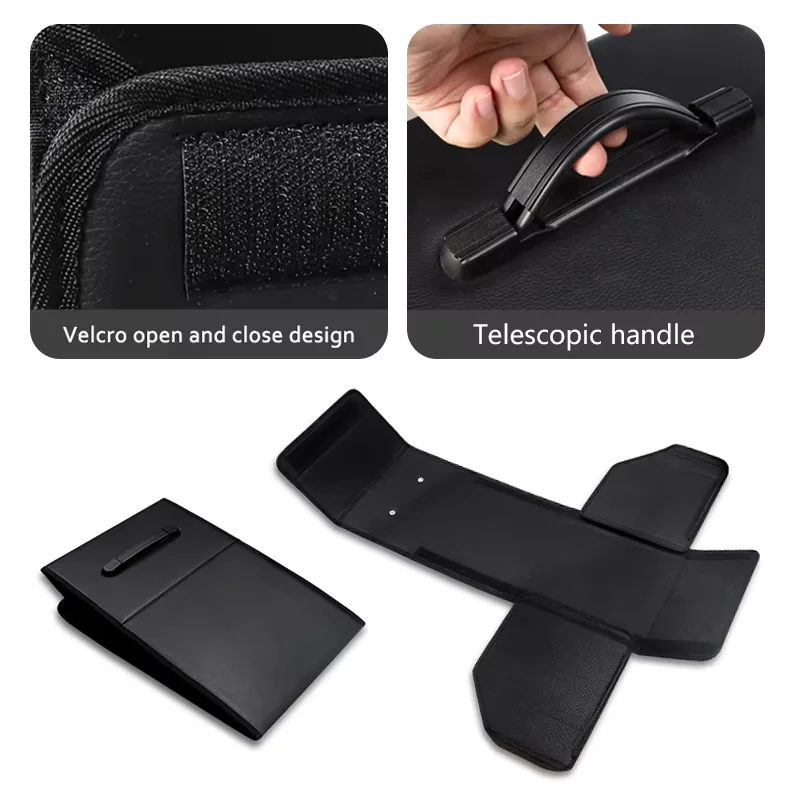 Сумка для хранения багажника автомобиля кожаная походная коробка складная Hyundai