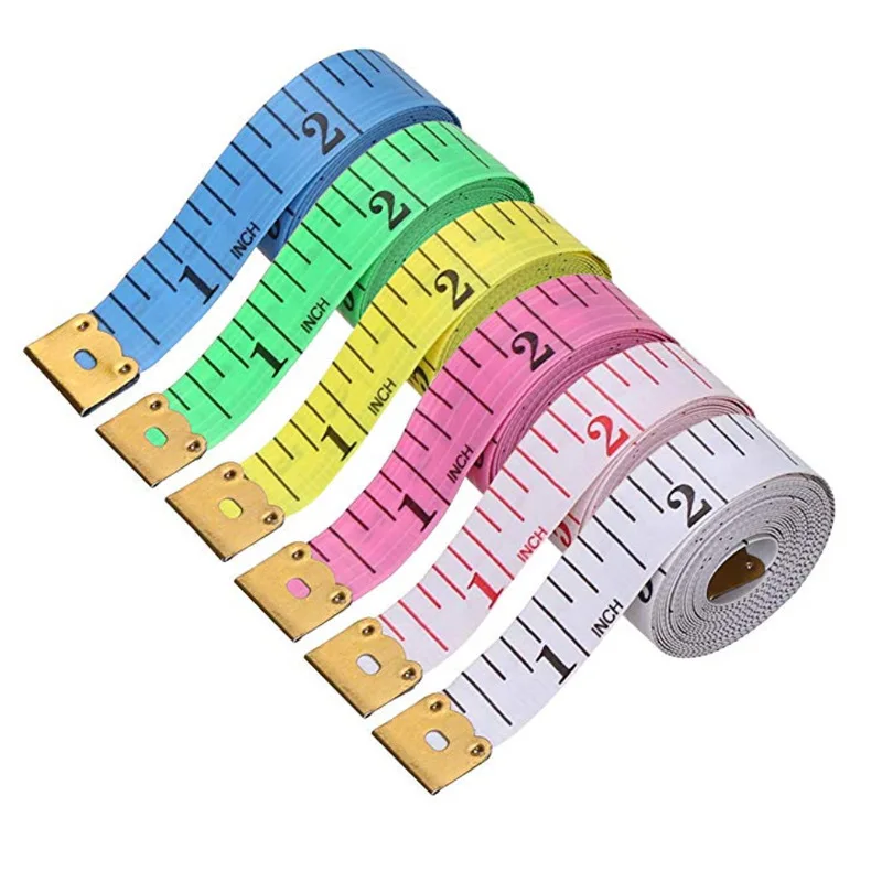 1.5M Body Measuring Ruler Sewing Tailor Tape Body Scale Mini Soft Flat Ruler Centimeter Meter Measuring Tape cm Sewing Tools