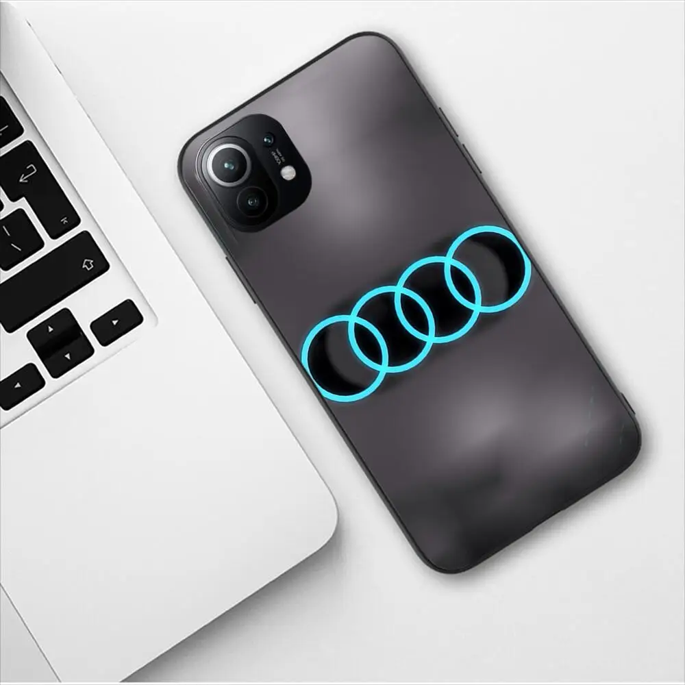 Sports Car Audi Luxury Phone Case For Xiaomi 13 12 11T 9 11 10C 9T 8 9SE 11i Lite Ultra Note10 Poco F3 M4 M3 Pro Fashion Cover