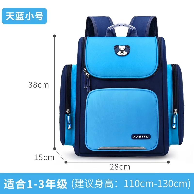 Grade 1-3-6 Primary School Students Backpacks for Girls Boys New High-capacity Children Oxford Fashion School Bags Waterproof