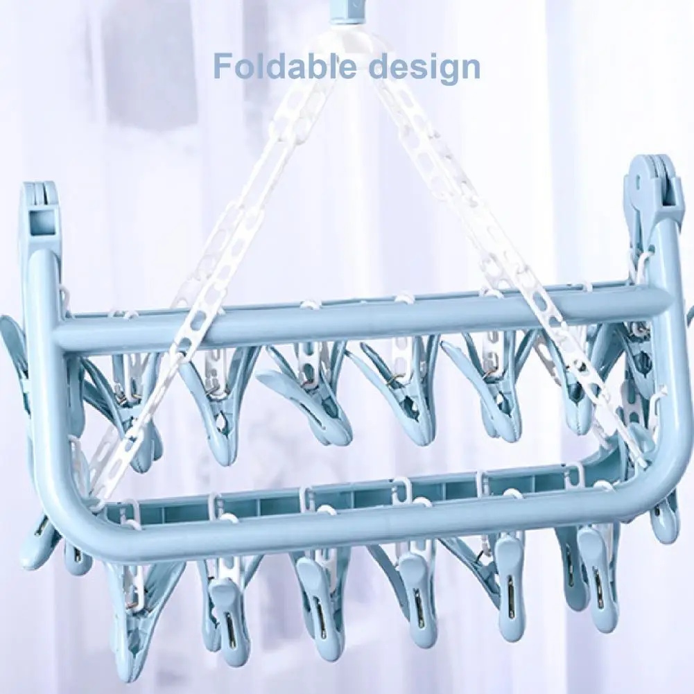 Складные вешалки для одежды съемное пластиковое портативное нижнее белье носков