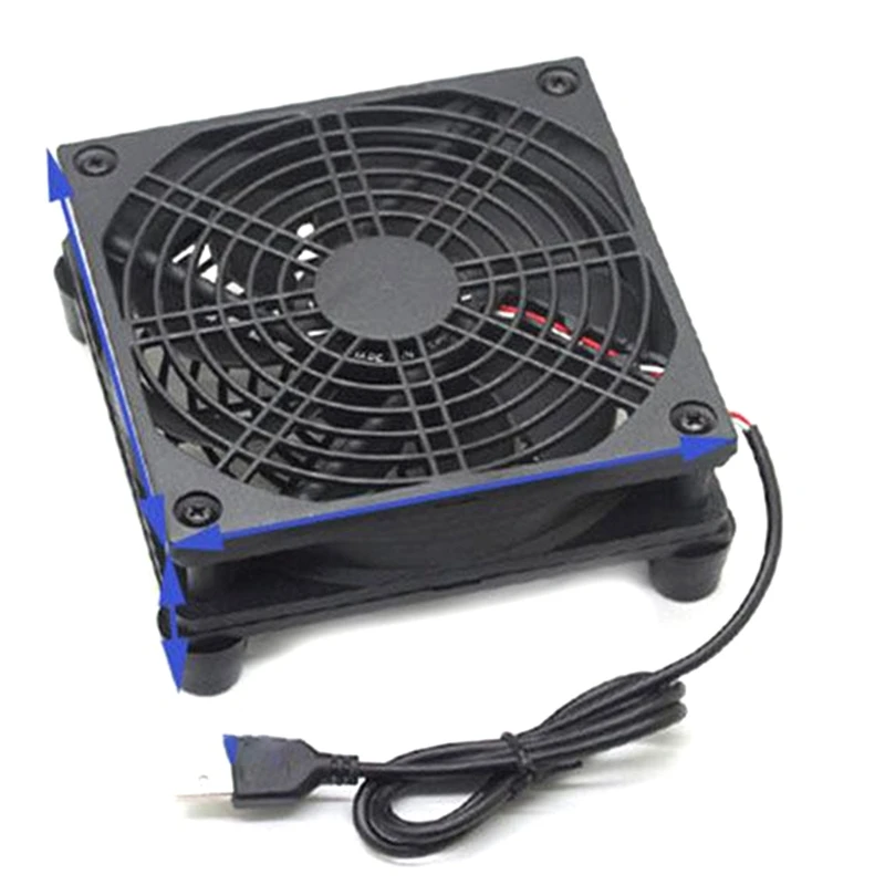Компактный охлаждающий вентилятор с USB-подключением для защиты электроники