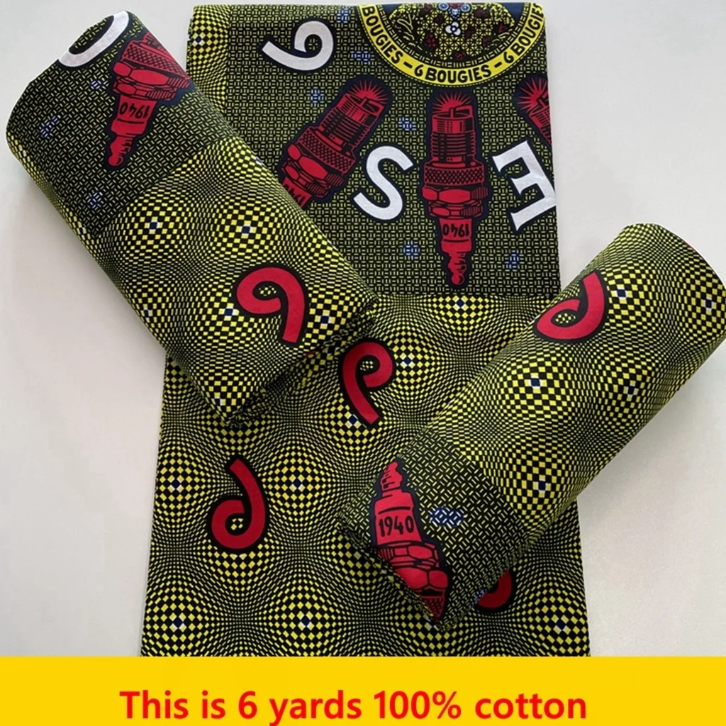 

Новинка 2022, горячая распродажа, Африканский воск, стандартная нигерийская анкарская ткань, высококачественная ткань для шитья платьев