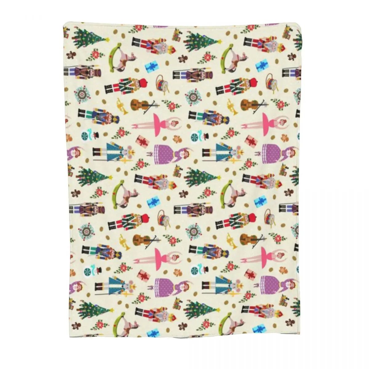 Рождественское мягкое Флисовое одеяло