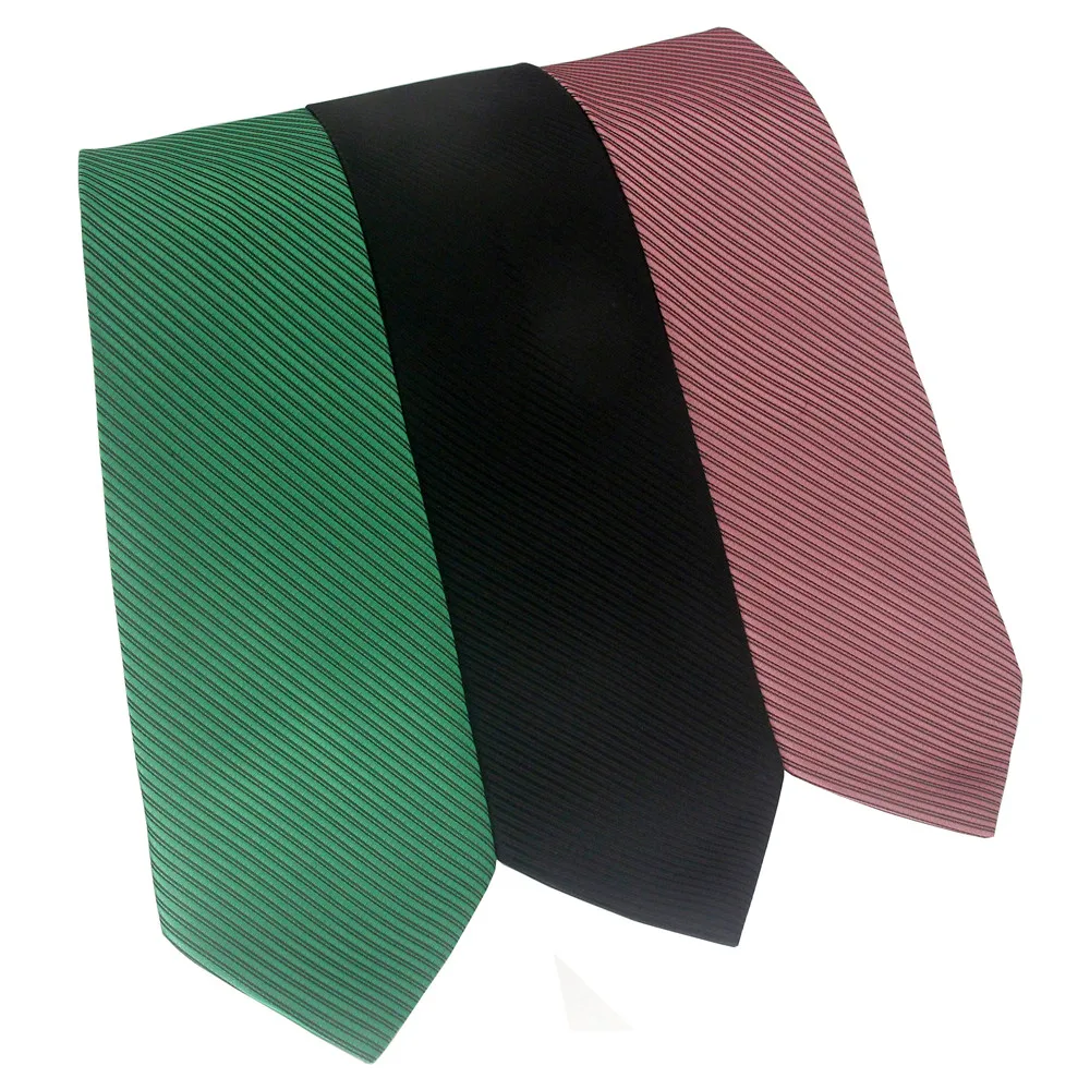 

Fashion Ties for Men 4"/10cm Wide Business Wedding Party Accessories Woven Silk Tie Mens Black White Navy Blue Necktie