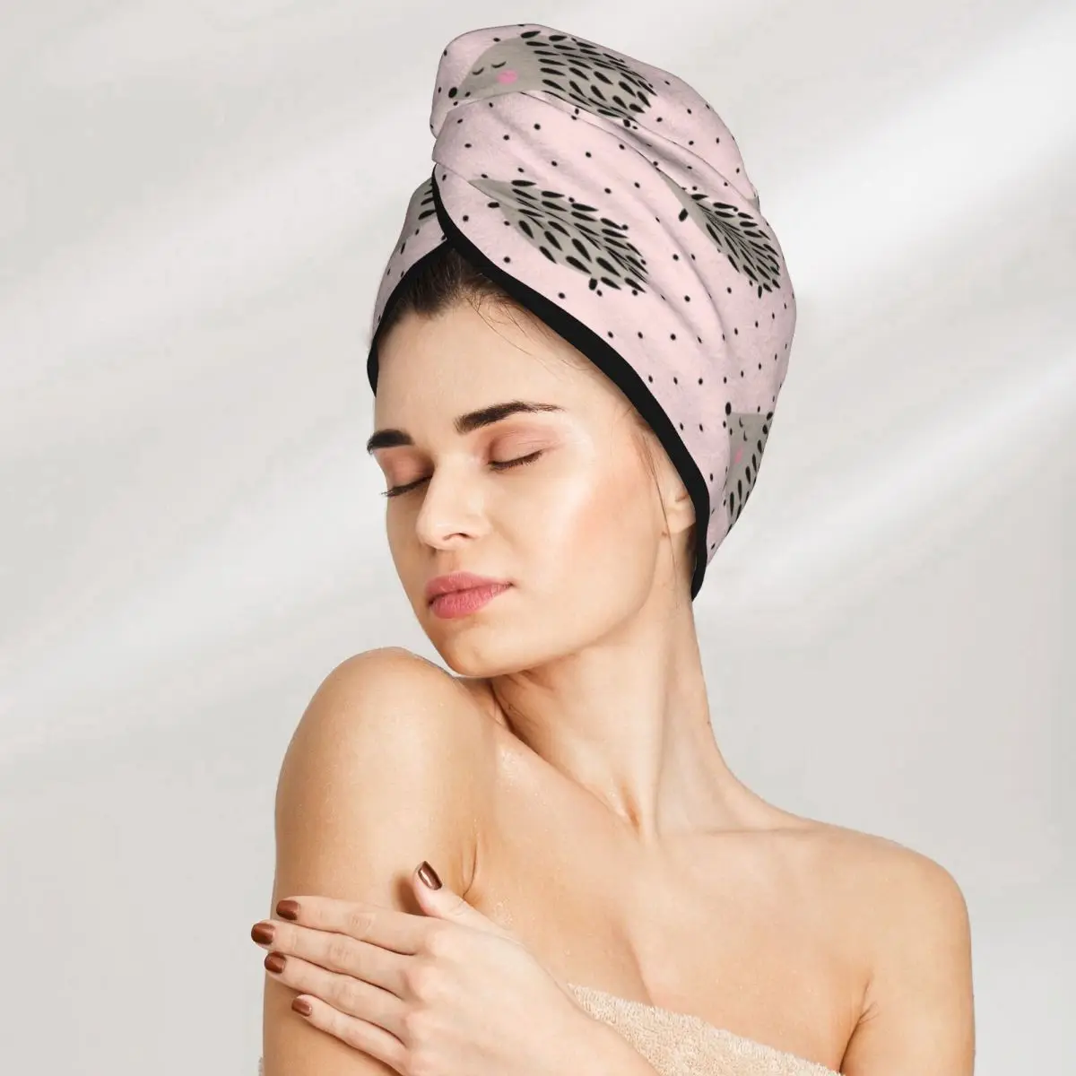 Bath Head Turban Wrap Quick Dry For Drying Hair Women Girls 