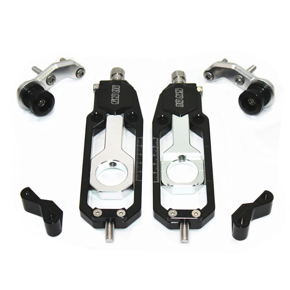 

For SUZUKI GSXR600/750 2006 2007 2008 2009 2010-2016 Chain Adjusters Tensioner With Swingarm Spools Screw Mtotorcyle Accessories