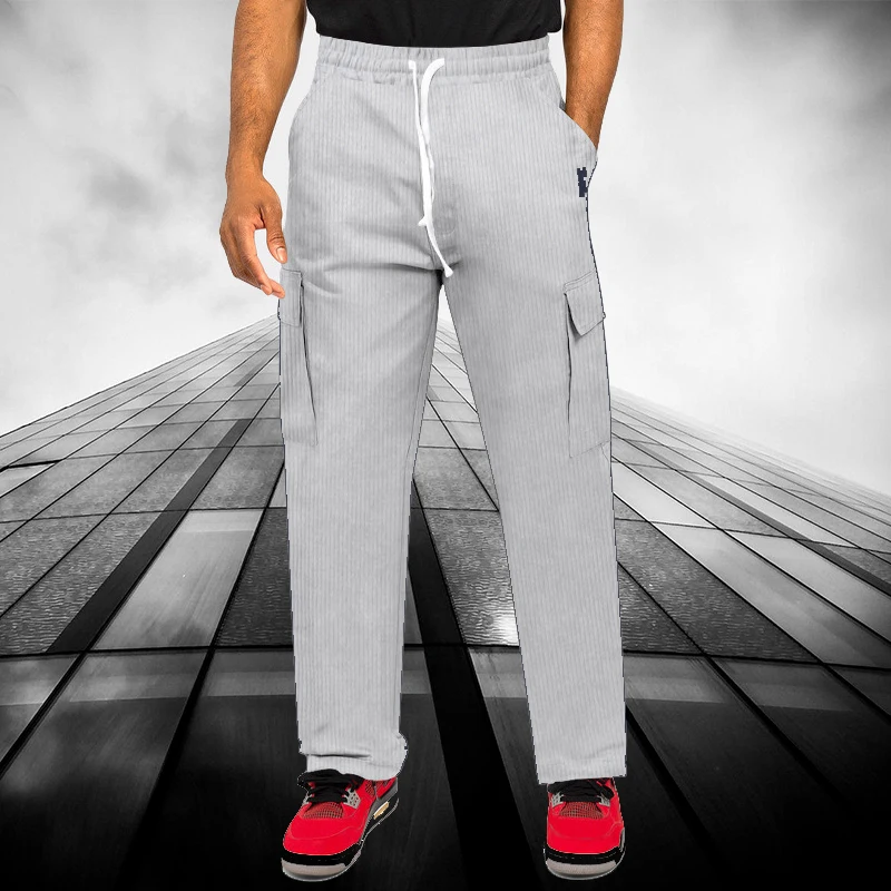 

Брюки мужские прямые из вискозы, эластичные дышащие быстросохнущие штаны, большие размеры 3Xl, черные, на лето