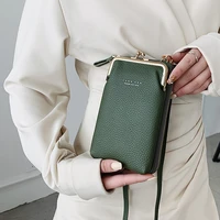 brand womens phone bag fashion luxury designer mini shoulder crossbody sling bags trendy pu leather handbags and small purses