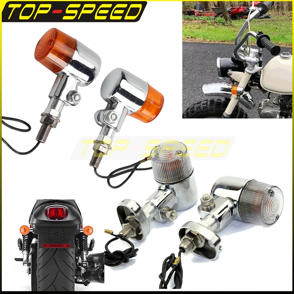 

Универсальный светодиодный мотоциклетный поворотник, желтый указатель поворота, 10 мм, 12 В, Световой индикатор для Harley, Honda, Kawasaki, Yamaha, Suzuki