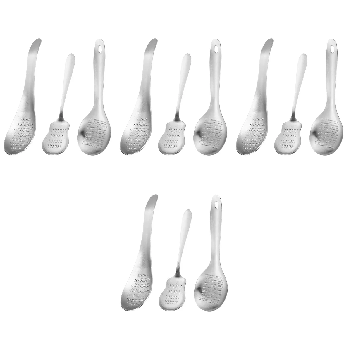 

12 Stainless Steel Kitchen Garlic Mincer Home Accessory Ginger Grinder for Home Kitchen Garlic