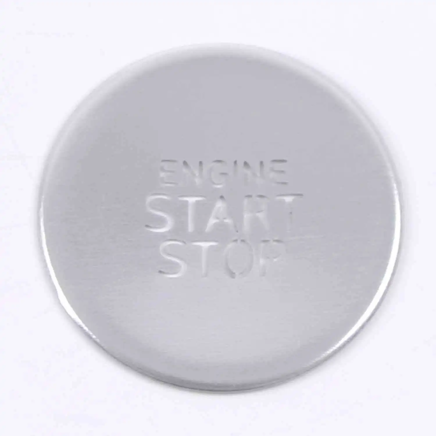 

Для Hyundai Elantra CN7 2021 2022 кнопка запуска двигателя автомобиля крышка переключателя стоп Крышка отделки интерьера из алюминиевого сплава аксессуары