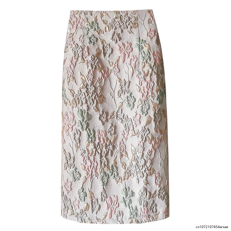 Женская облегающая юбка из полиэстера