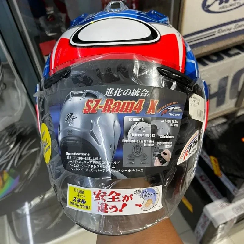 VZ-RAM Hayden Laguna Открытый полушлем унисекс Мотоциклетный внедорожный шлем SZ-R VAS Шлем