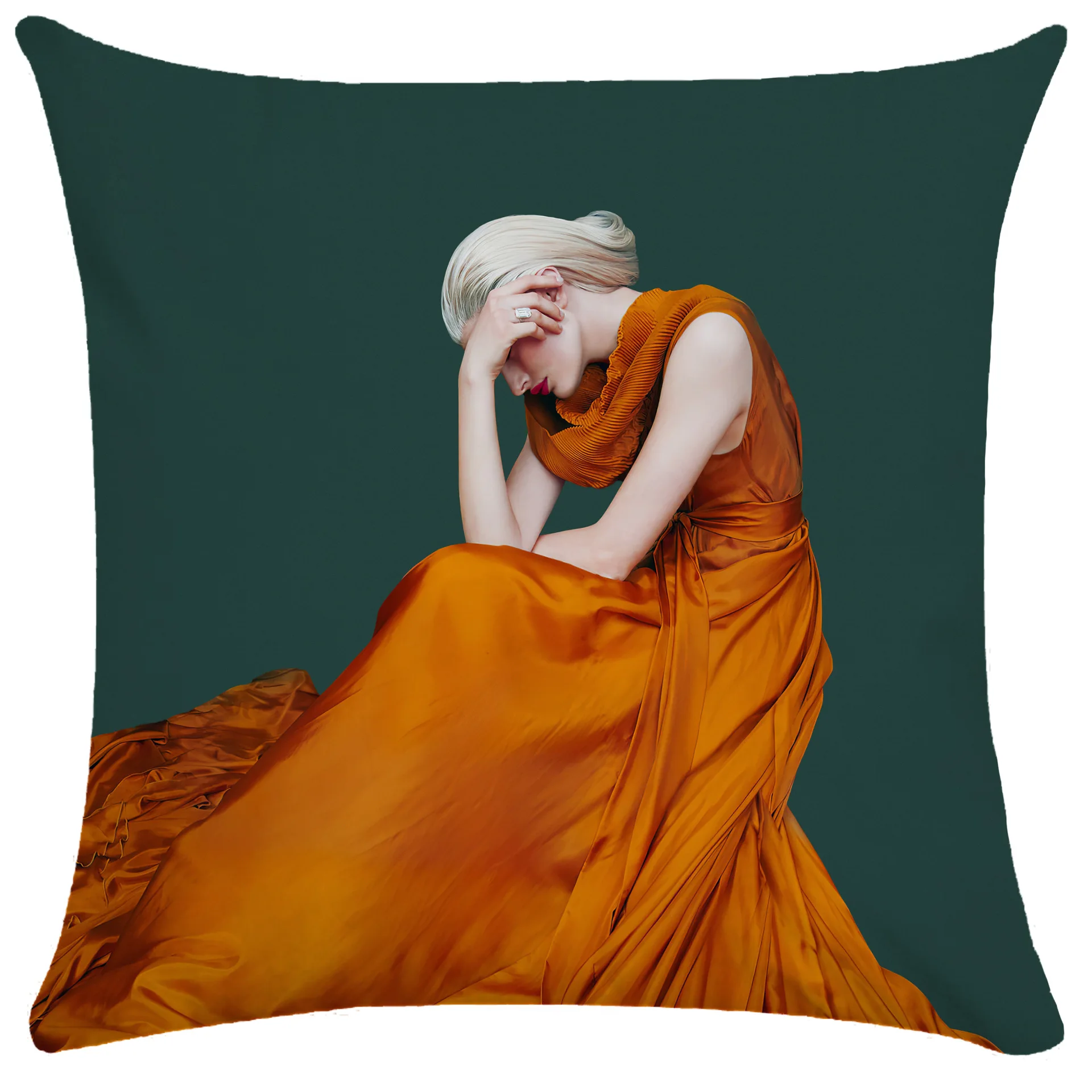 2022 Top Fashion Throw Pillows Nordic Morandi Abstract Pretty Women Brown Cushion Cover Home Decor Luxury Designer Pillowcase |