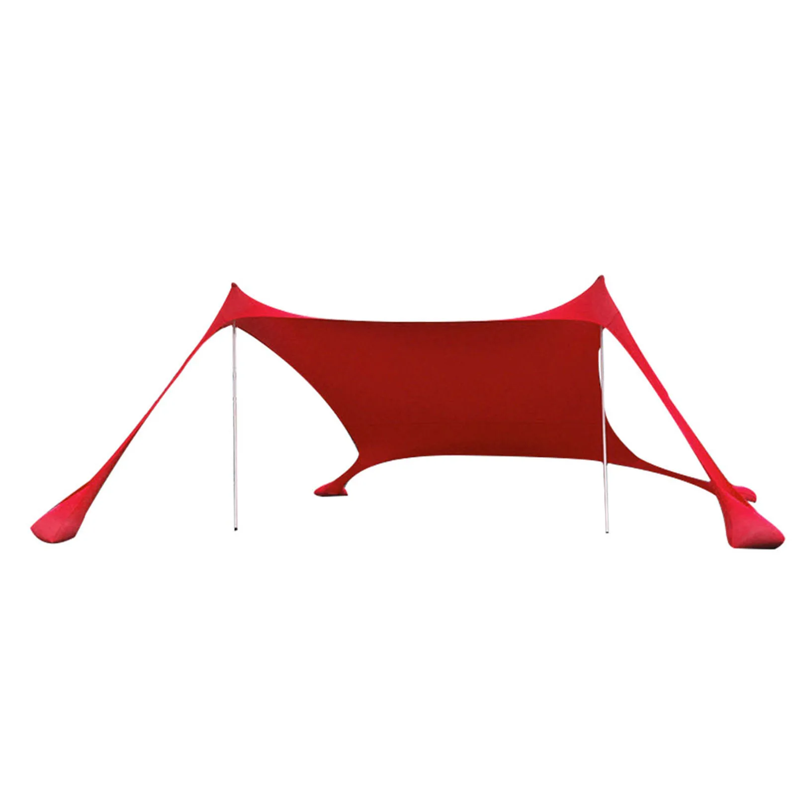 Portable Shades Beach Tent Large With Carrying Bag Windproof Design Sun Shelter UPF50+ For Outdoor Camping Sun Shade Awning Set