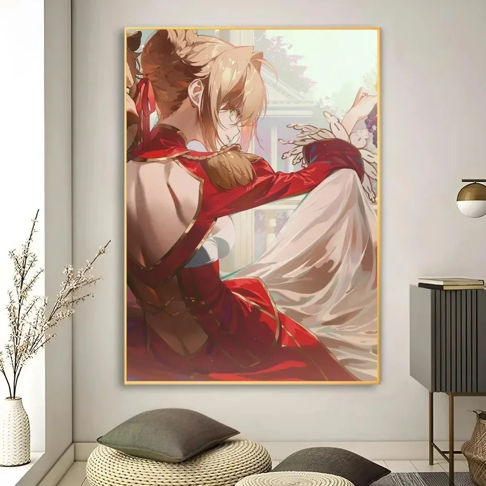 

Плакат Nero Saber Bride Fate Grand Order печать на холсте