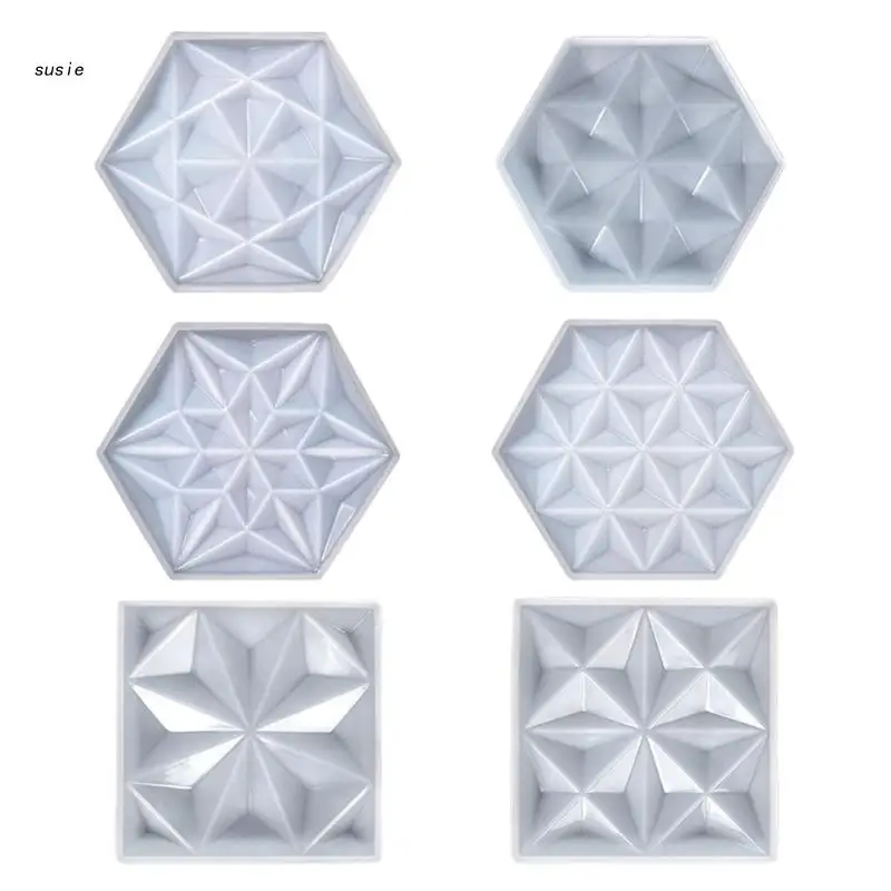 

X7YA смола, искусственная драгоценность, лоток для хранения, форма, силикон, агат, подставка, форма