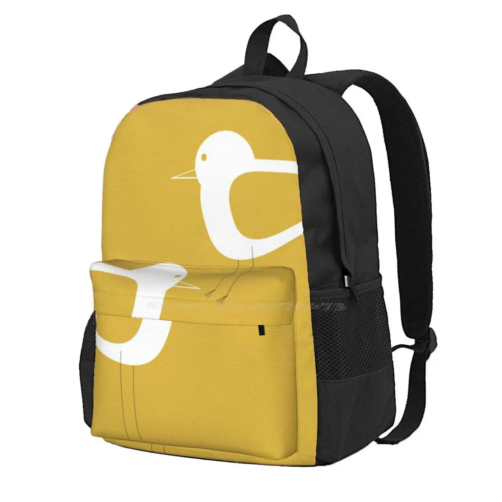 Пара Shorebird в раньше горчично-желтого и белого цветов. Минимализм. Чистый. Мило.