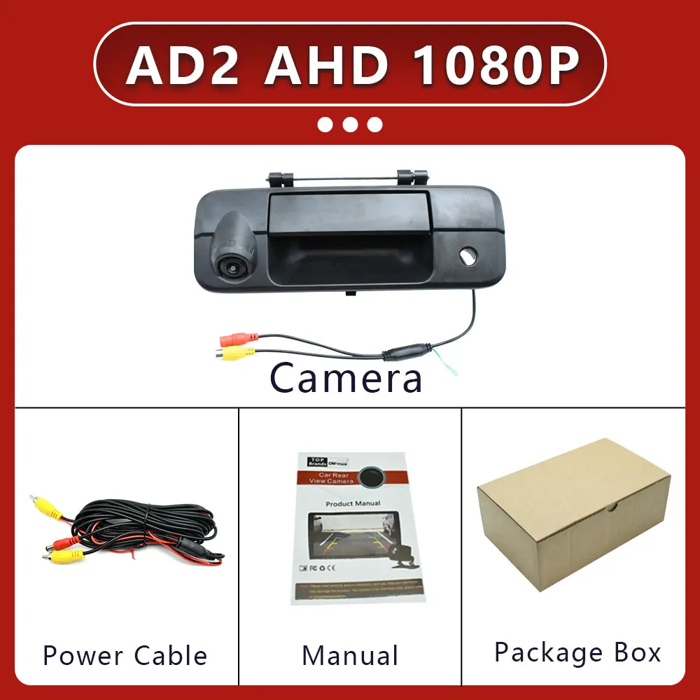 1920*1080P AHD 170 °   Автомобильная камера с ручкой багажника для Toyota Tundra 2007, 2008, 2009, 2010, 2011, 2012, 2013, автомобильная камера заднего вида