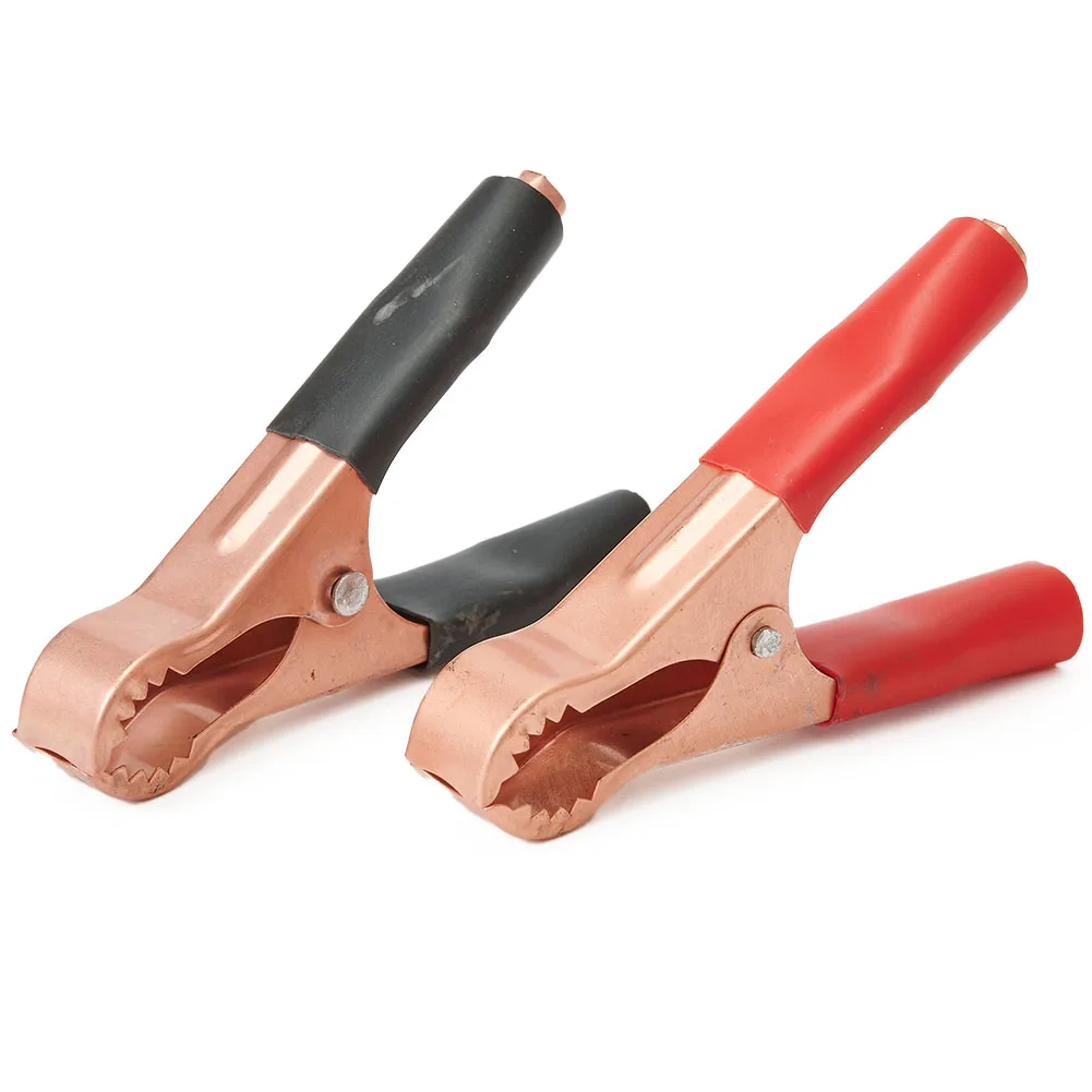 

2 шт., 50 А, 80 мм, крокодил, автомобиль, караван, фургон, тестовые зажимы для аккумулятора, разъем типа «крокодил», медные зажимы для зарядного устройства, тестовый зажим