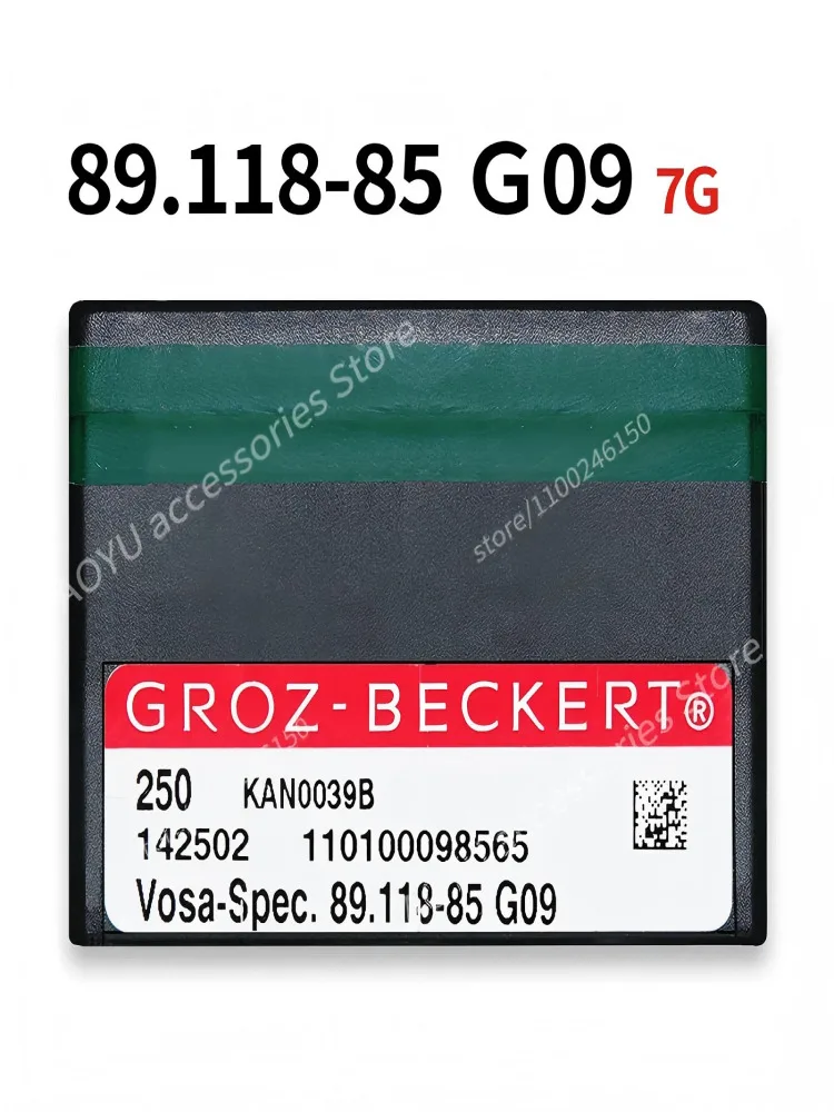 250шт GROZ-BECKERT Vosa-Spec. 89.118-85 Иглы G09 7G для компьютеризированных плоских вязальных машин SHIMA SEIKI (art.: 3920d26a2bbc8) - 3920d26a2bbc8