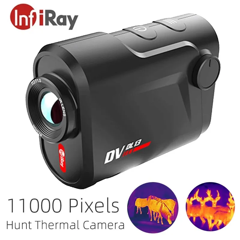 

Тепловизор InfiRay DV-DL13 для охоты, тепловизор с ночным видением для отслеживания горячей точки, с небольшим светильник ким аккумулятором