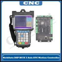 richauto dsp b57e cnc controller 3 axis atc machine controller for automatic tool straight line tool cnc machine