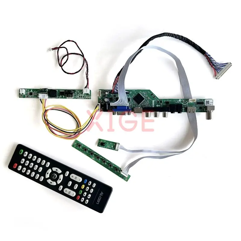 LVDS-30Pin 1440*900 подходит LM195WX1/MT190AW02/MV195WGM Дисплей привод доска DIY Kit совместимому с HDMI VGA